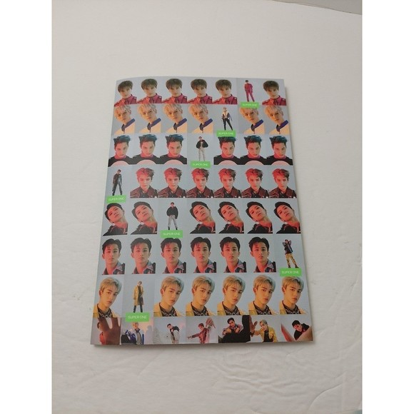 SuperM Super One 001 1st Album Taeyong card CD Set K Pop Pre-owned Read - Picture 5 of 12